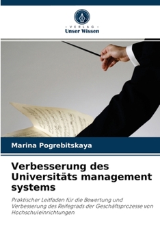Paperback Verbesserung des Universitäts management systems [German] Book