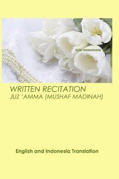 Paperback Written Recitation Juz 'Amma: English and Indonesia Translation Book