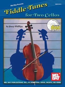 Spiral-bound Fiddle Tunes for Two Cellos [With CD] Book