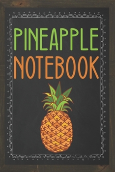 Paperback This is a pineapple notebook: Lined Notebook / Journal - Funny little every day notebook Book