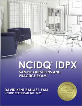 Paperback NCIDQ® IDPX: Sample Questions and Practice Exam Book