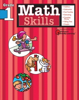 Paperback Math Skills, Grade 1 Book