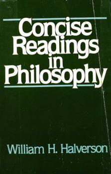 Hardcover Concise Readings in Philosophy Book