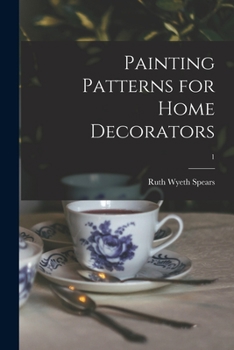 Paperback Painting Patterns for Home Decorators; 1 Book