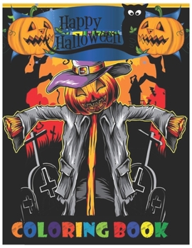 Paperback Happy HALLOWEEN: coloring book for kids ages 3-9 Book