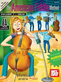 Paperback The American Fiddle Method, Volume 1 - Cello Book