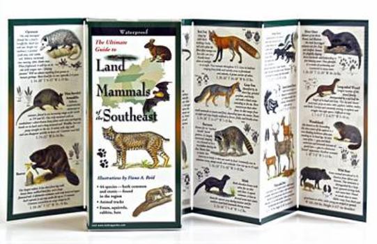 Paperback Land Mammals of the Southeast Book