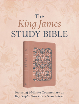 King James Study Bible: Featuring 1-Minute Commentary on Key People, Places, Events, and Ideas [Women's Cover]