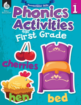 Paperback Foundational Skills: Phonics for First Grade Book