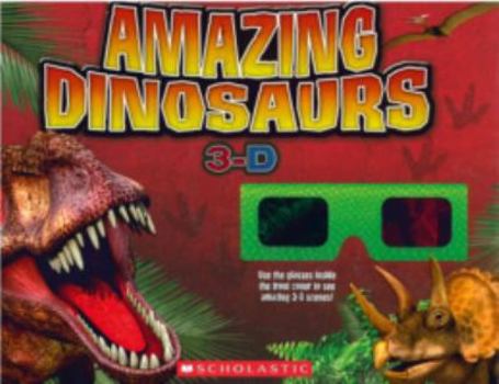 Paperback Amazing Dinosaurs 3-D Book