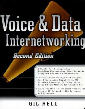 Paperback Voice and Data Internetworking Book