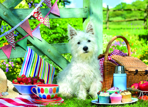 Misc. Scottie Dog Picnic Puzzle Book