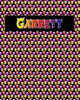 Paperback 120 Page Handwriting Practice Book with Colorful Alien Cover Garrett: Primary Grades Handwriting Book