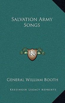 Hardcover Salvation Army Songs Book