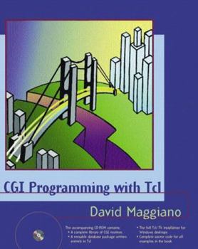 Paperback Cgi Programming With Tcl Book