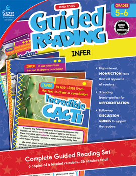 Paperback Ready to Go Guided Reading: Infer, Grades 5 - 6 Book