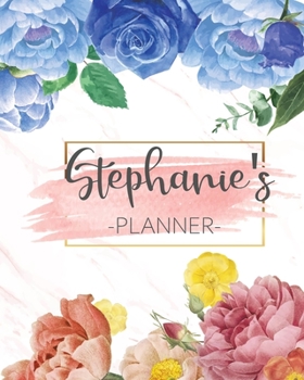 Stephanie's Planner: Monthly Planner 3 Years January - December 2020-2022 | Monthly View | Calendar Views Floral Cover - Sunday start