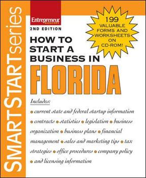 Paperback How to Start a Business in Florida [With CDROM] Book