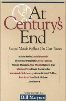 Hardcover At Century's End: Great Minds Reflect on Our Times Book