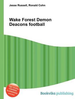 Paperback Wake Forest Demon Deacons Football Book