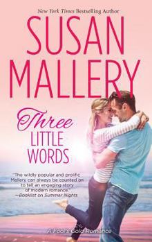 Hardcover Three Little Words [Large Print] Book
