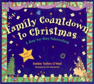 Paperback Family Countdown to Christmas Book