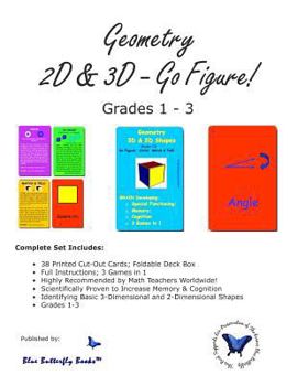 Paperback Geometry 3D & 2D: Go Figure! Book