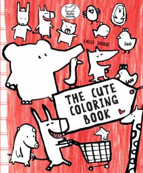 Paperback The Cute Coloring Book