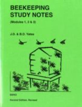 Paperback Beekeeping Study Notes for the BBKA Examinations Volume 1 (modules 1, 2 and 3) Book