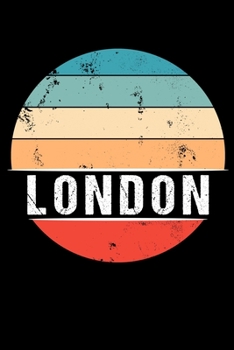 Paperback London: 100 Pages 6 'x 9' - Dot Grid Paper Journal Manuscript - Planner - Scratchbook - Diary Book