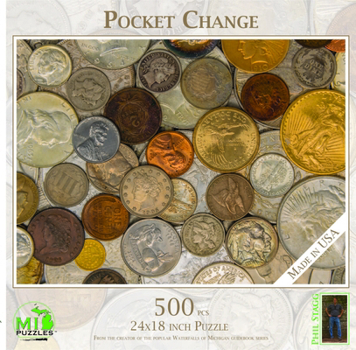 Misc. Pocket Change - 500 Piece Jigsaw Puzzle Book