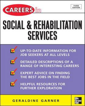 Paperback Careers in Social and Rehabilitation Services Book