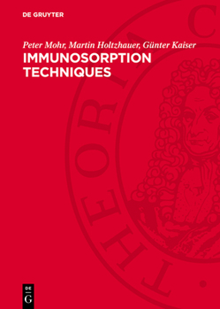 Hardcover Immunosorption Techniques: Fundamentals and Applications Book