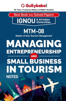 Paperback "MTM-08 Managing Entrepreneurship and Small Bussiness in Tourism " Book