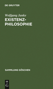 Hardcover Existenzphilosophie [German] Book