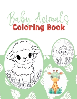Paperback Baby Animals Coloring Book