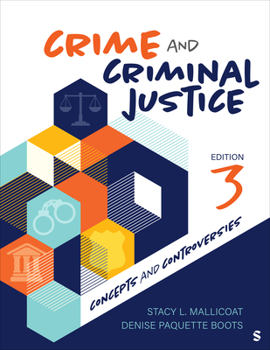 Paperback Crime and Criminal Justice: Concepts and Controversies Book