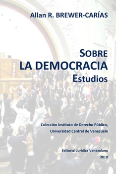Paperback SOBRE LA DEMOCRACIA. Estudios [Spanish] Book