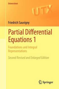 Paperback Partial Differential Equations 1: Foundations and Integral Representations Book