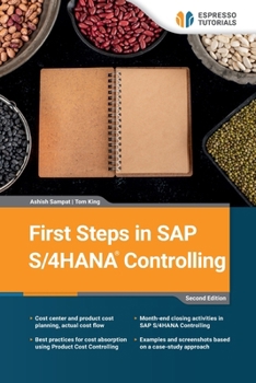 Paperback First Steps in SAP S/4HANA Controlling - second edition Book