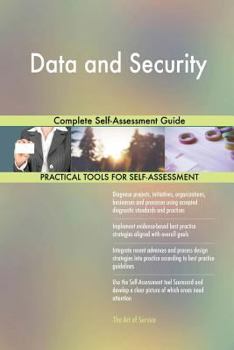 Paperback Data and Security Complete Self-Assessment Guide Book