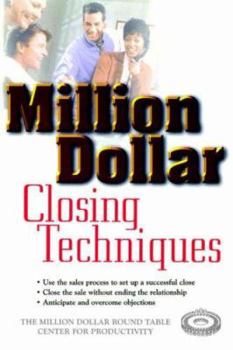 Paperback Million Dollar Closing Techniques Book