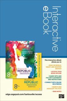 Hardcover Keeping the Republic 8e Full Interactive eBook Student Version: Power and Citizenship in American Politics Book