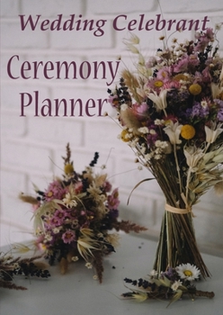 Paperback Wedding Celebrant Ceremony Planner Book