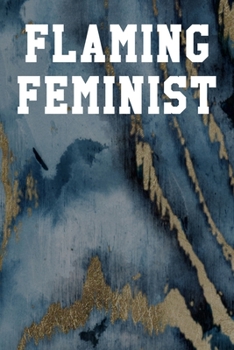 Flaming Feminist: Blank Ukelele Tab Notebook 6”x9” 120 Pages