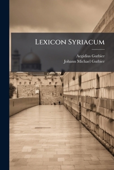 Paperback Lexicon Syriacum Book