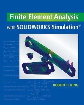 Paperback Finite Element Analysis with Solidworks Simulation Book