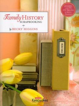 Paperback Family History Scrapbooking Book