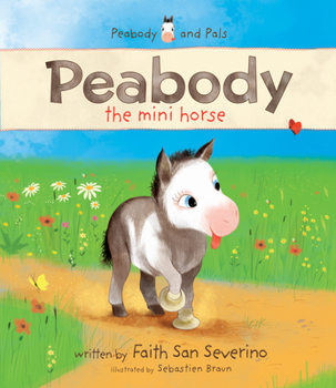 Hardcover Peabody the Mini Horse Book
