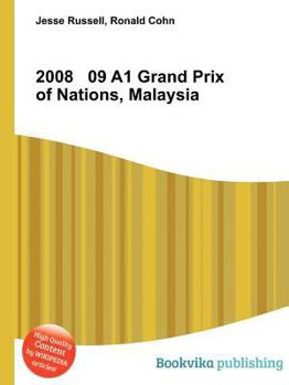 Paperback 2008 09 A1 Grand Prix of Nations, Malaysia Book